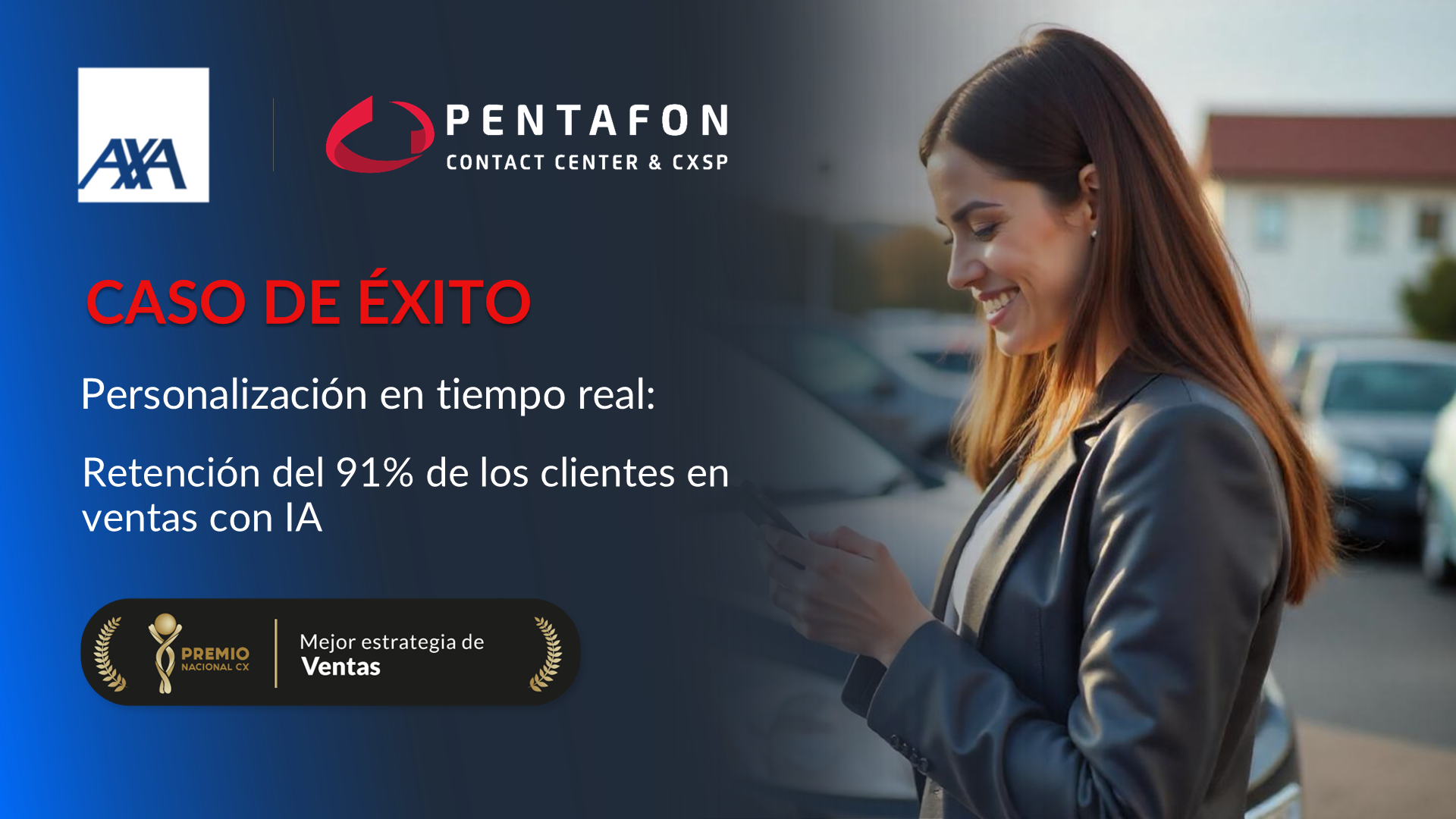 Pentafon y Axa Caso de éxito IA Ventas